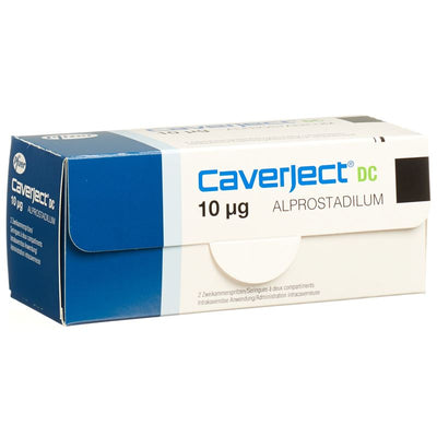 CAVERJECT DC Trockensub 10 mcg Fertspr 2 Stk