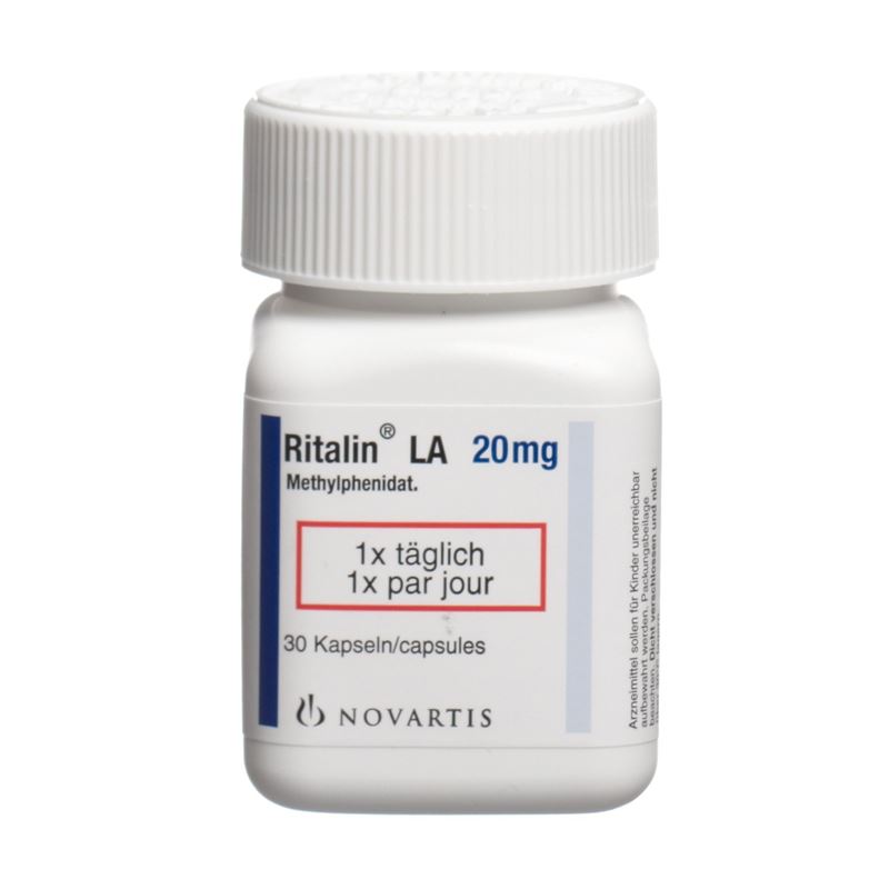 RITALIN LA Kaps 20 mg Ds 100 Stk