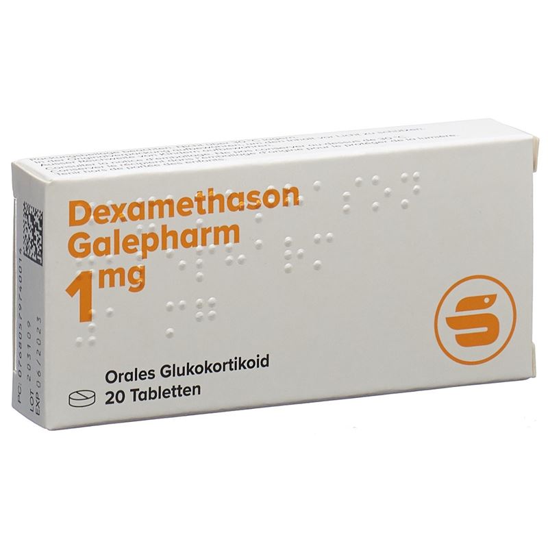 DEXAMETHASON Galepharm Tabl 1 mg 20 Stk