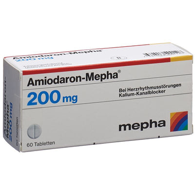 AMIODARON Mepha Tabl 200 mg 60 Stk