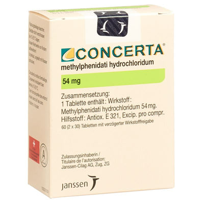 CONCERTA Ret Tabl 54 mg Fl 60 Stk