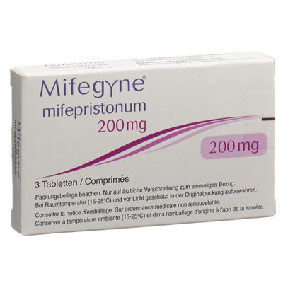 MIFEGYNE Tabl 200 mg 3 Stk