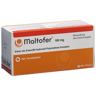 MALTOFER Kautabl 100 mg 100 Stk