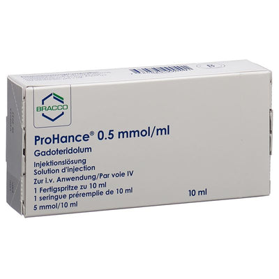 PROHANCE Inj Lös 5 mmol/10ml Fertigspr