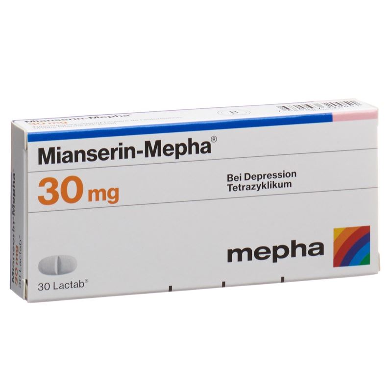 MIANSERIN Mepha Lactab 30 mg 30 Stk