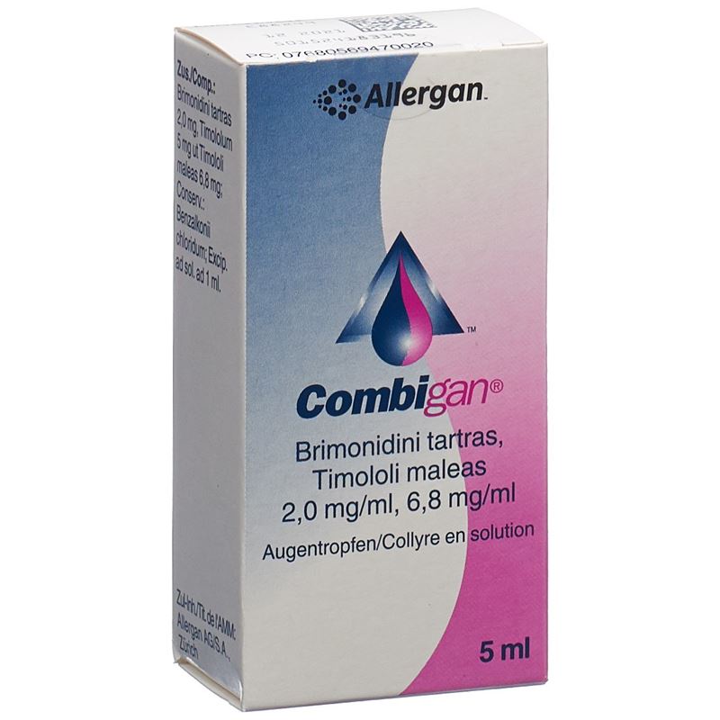 COMBIGAN Gtt Opht Fl 5 ml