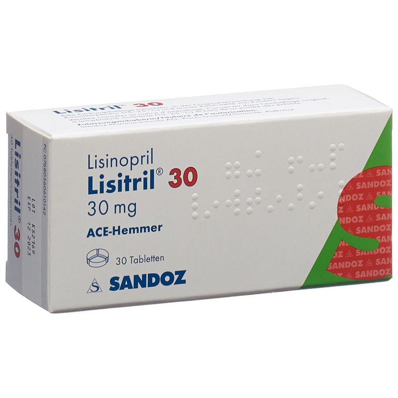 LISITRIL Tabl 30 mg 30 Stk