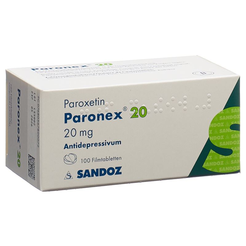 PARONEX Filmtabl 20 mg 100 Stk