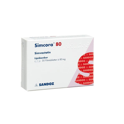 SIMCORA Filmtabl 80 mg 30 Stk