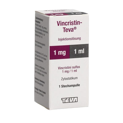 VINCRISTIN Teva Inj Lös 1 mg/ml Durchstf 1 ml