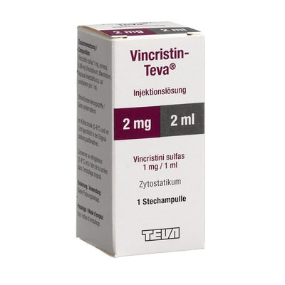 VINCRISTIN Teva Inj Lös 2 mg/2ml Durchstf 2 ml