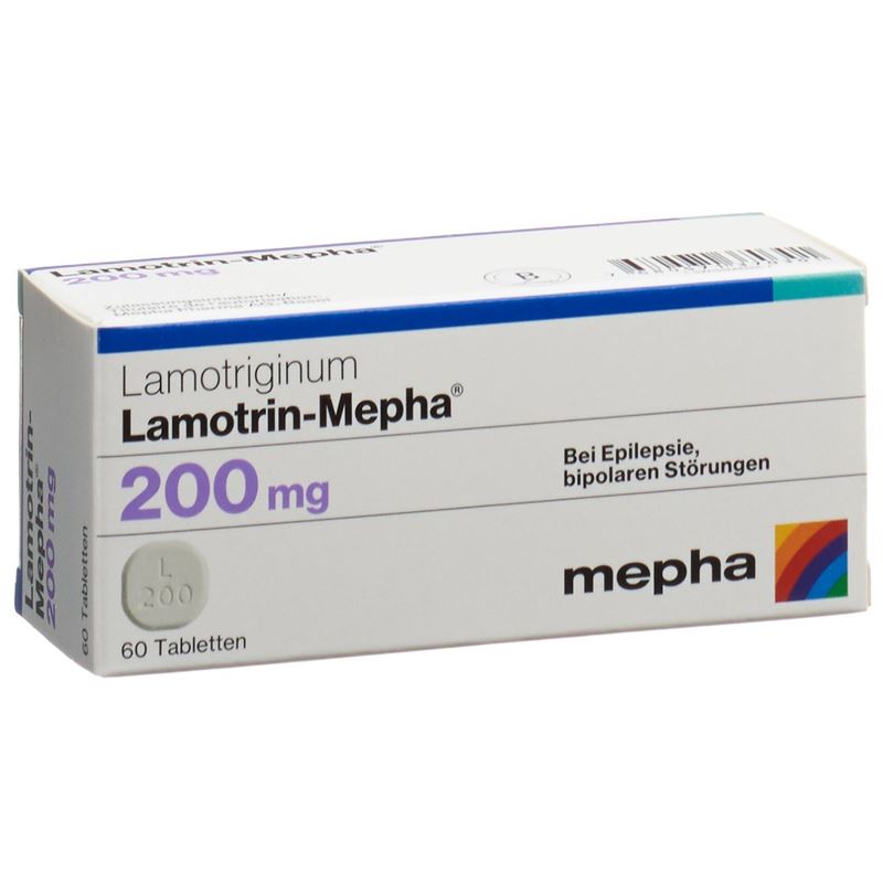 LAMOTRIN Mepha Disp Tabl 200 mg 60 Stk