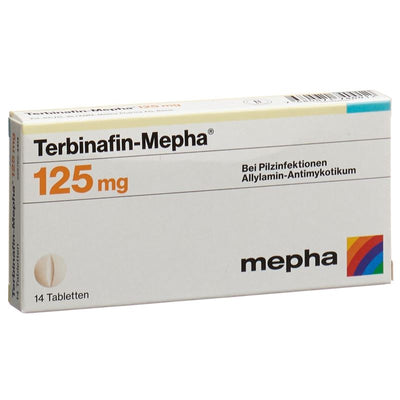 TERBINAFIN Mepha Tabl 125 mg 14 Stk