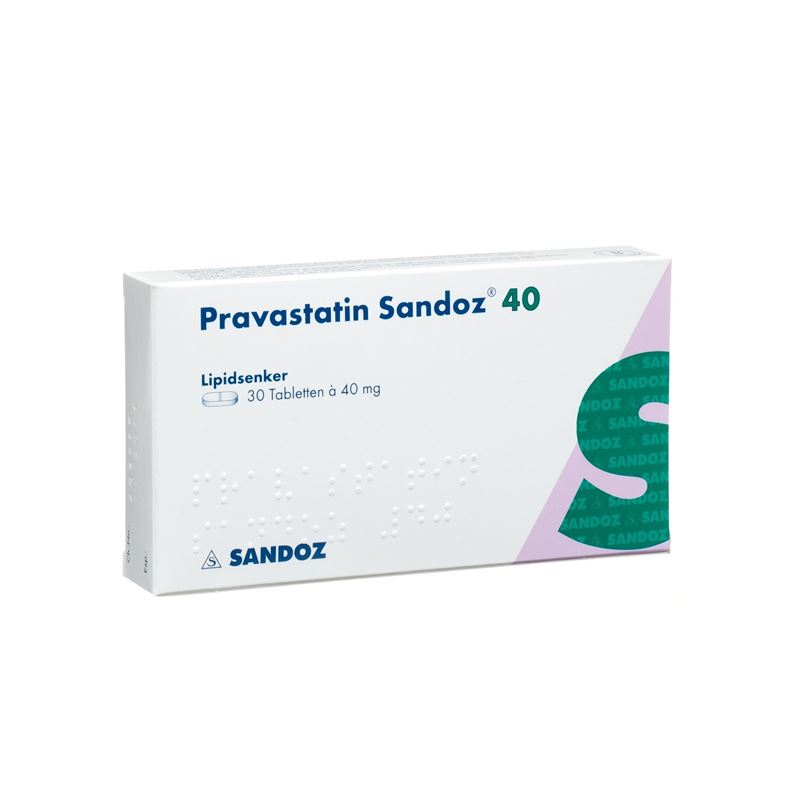 PRAVASTATIN Sandoz Tabl 40 mg 30 Stk