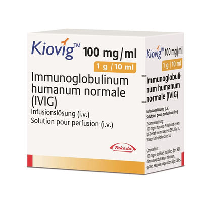 KIOVIG Inf Lös 1 g/10ml i.v. Durchstf 10 ml