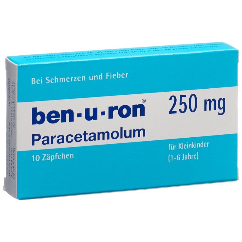 BEN-U-RON Supp 250 mg Kind 10 Stk