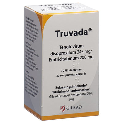 TRUVADA Filmtabl 245mg/200mg Ds 30 Stk