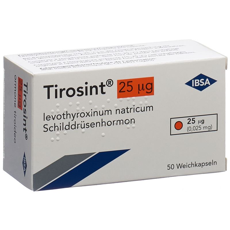 TIROSINT Weichkaps 25 mcg 50 Stk