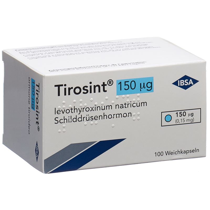 TIROSINT Weichkaps 150 mcg 100 Stk