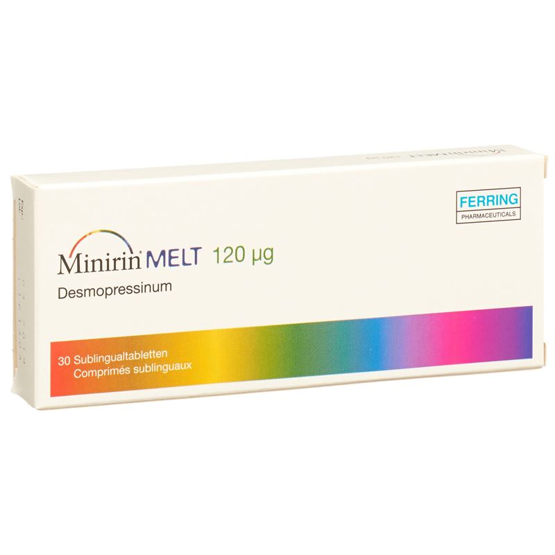 MINIRIN Melt Subling Tabl 120 mcg 30 Stk