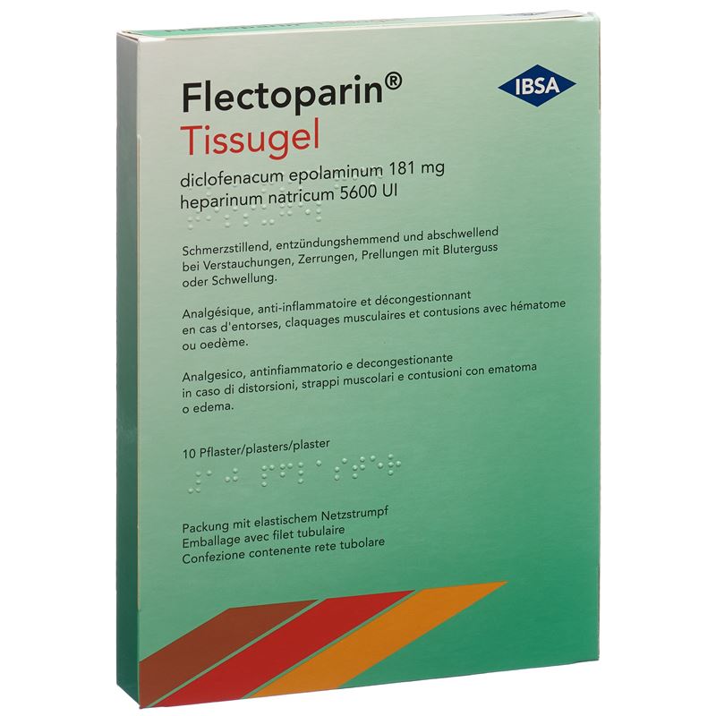 FLECTOPARIN Tissugel Pfl 10 Stk