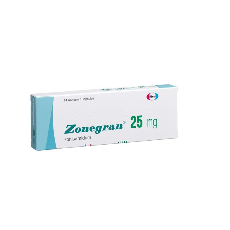 ZONEGRAN Kaps 25 mg 14 Stk