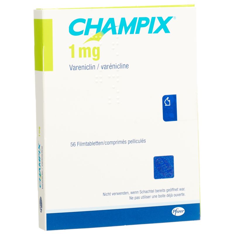 CHAMPIX Filmtabl 1 mg 56 Stk