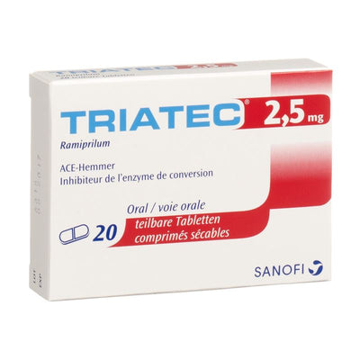 TRIATEC Tabl 2.5 mg 20 Stk