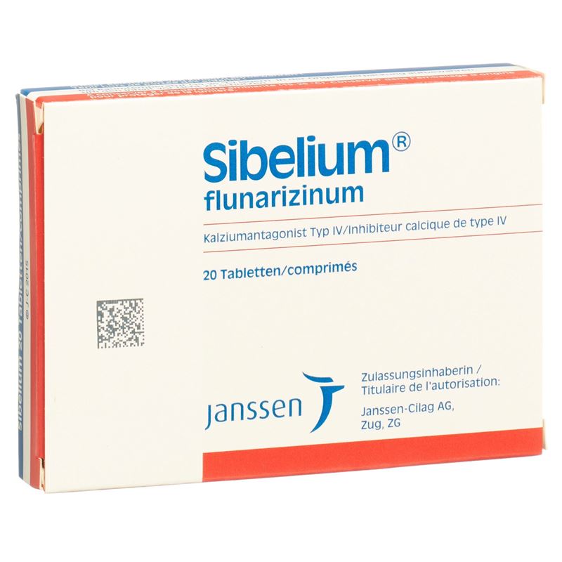 SIBELIUM Tabl 5 mg 20 Stk