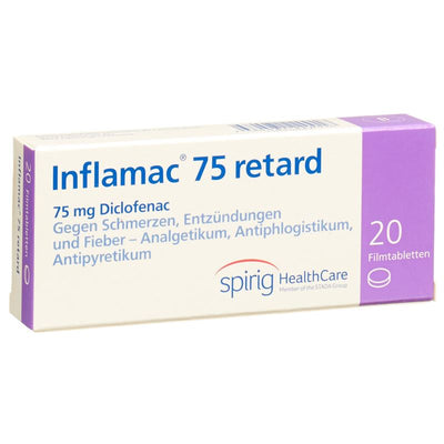 INFLAMAC retard Ret Filmtabl 75 mg 20 Stk