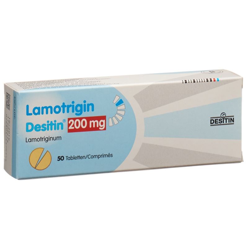 LAMOTRIGIN Desitin Tabl 200 mg 50 Stk