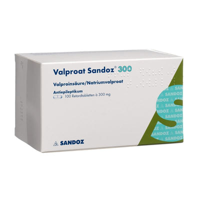 VALPROAT Sandoz Ret Tabl 300 mg 100 Stk