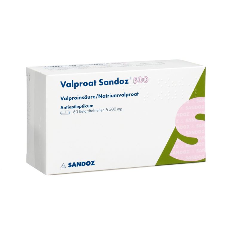 VALPROAT Sandoz Ret Tabl 500 mg 60 Stk