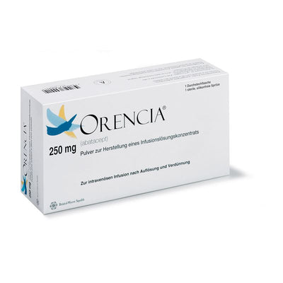 ORENCIA Trockensub 250 mg mit Spritze Durchstf