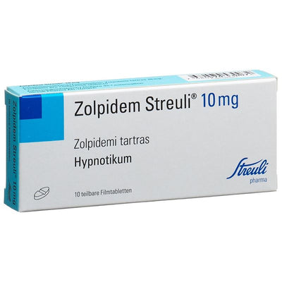 ZOLPIDEM Streuli Filmtabl 10 mg 10 Stk