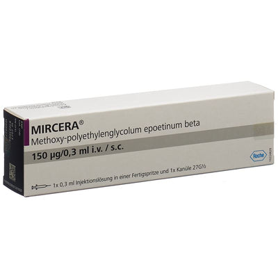 MIRCERA Inj Lös 150 mcg/0.3 ml Fertspr