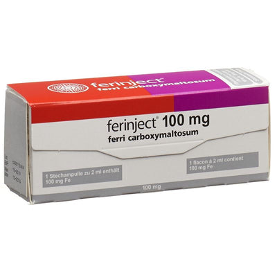 FERINJECT Inj Inf Präp 100 mg/2ml 5 x 2 ml