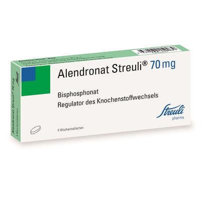 ALENDRONAT Streuli Wochentabletten 70 mg 4 Stk