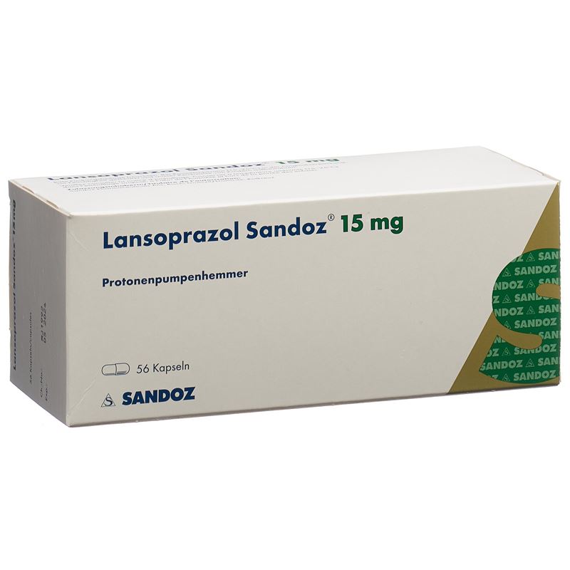 LANSOPRAZOL Sandoz Kaps 15 mg 56 Stk