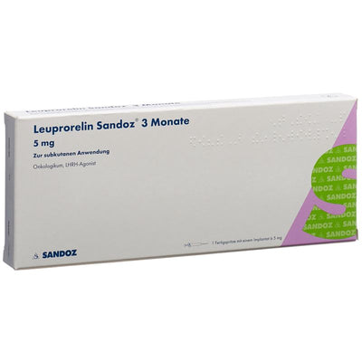 LEUPRORELIN Sandoz 3 Monate Implant 5 mg Fertspr