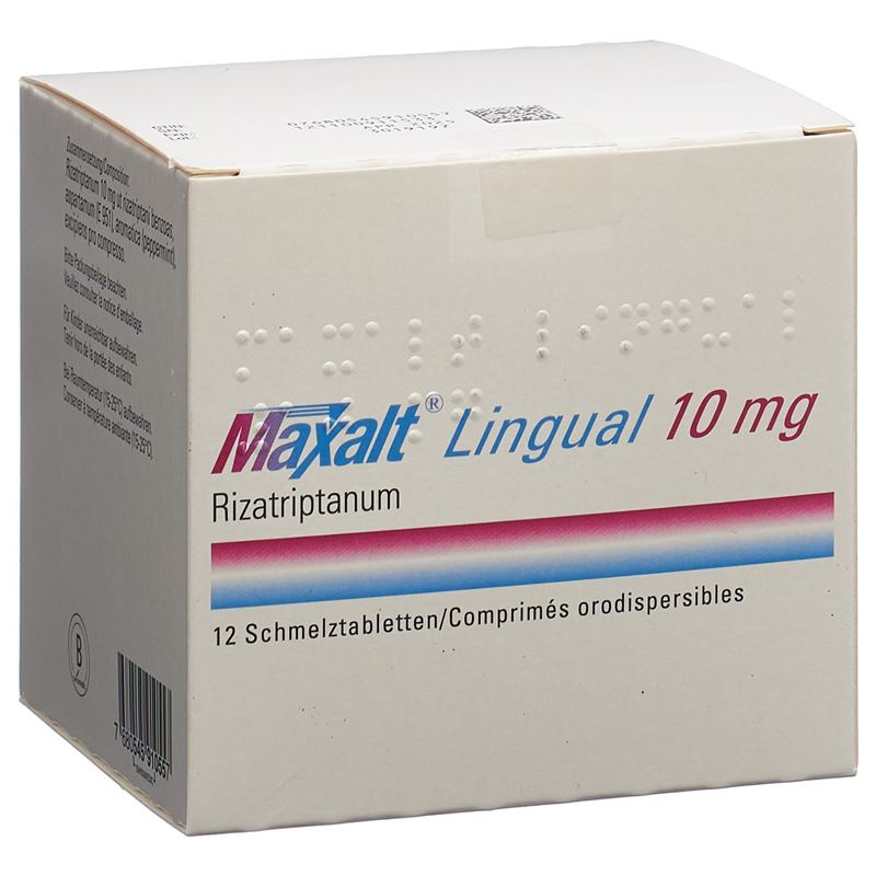 MAXALT Lingual Schmelztabl 10 mg 12 Stk