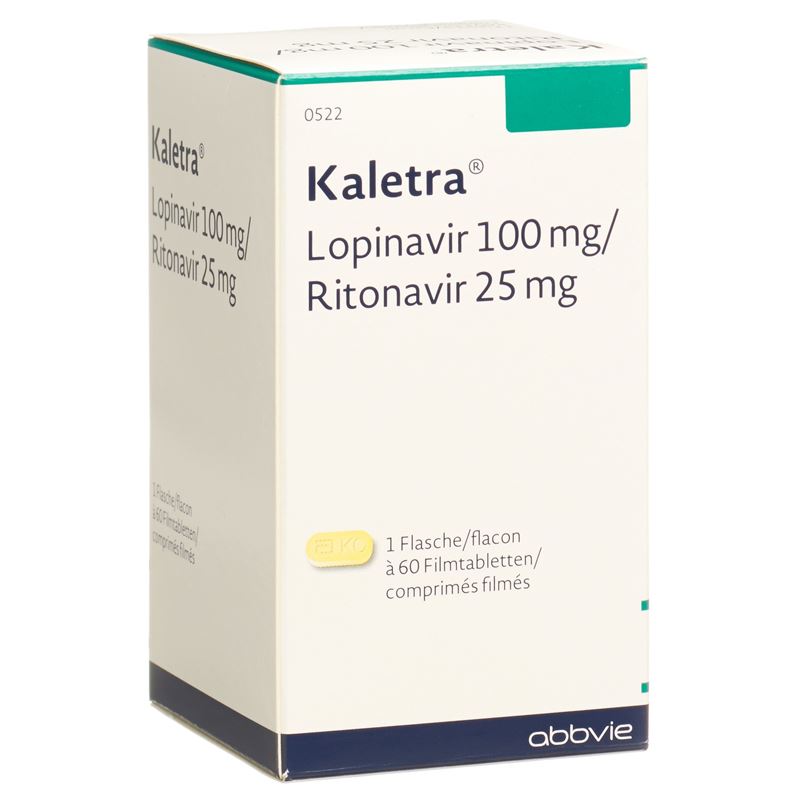 KALETRA Filmtabl 100mg/25mg Ds 60 Stk