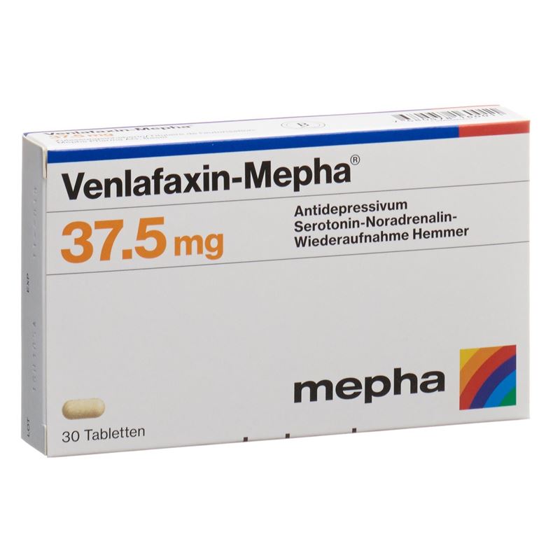 VENLAFAXIN Mepha Tabl 37.5 mg 30 Stk