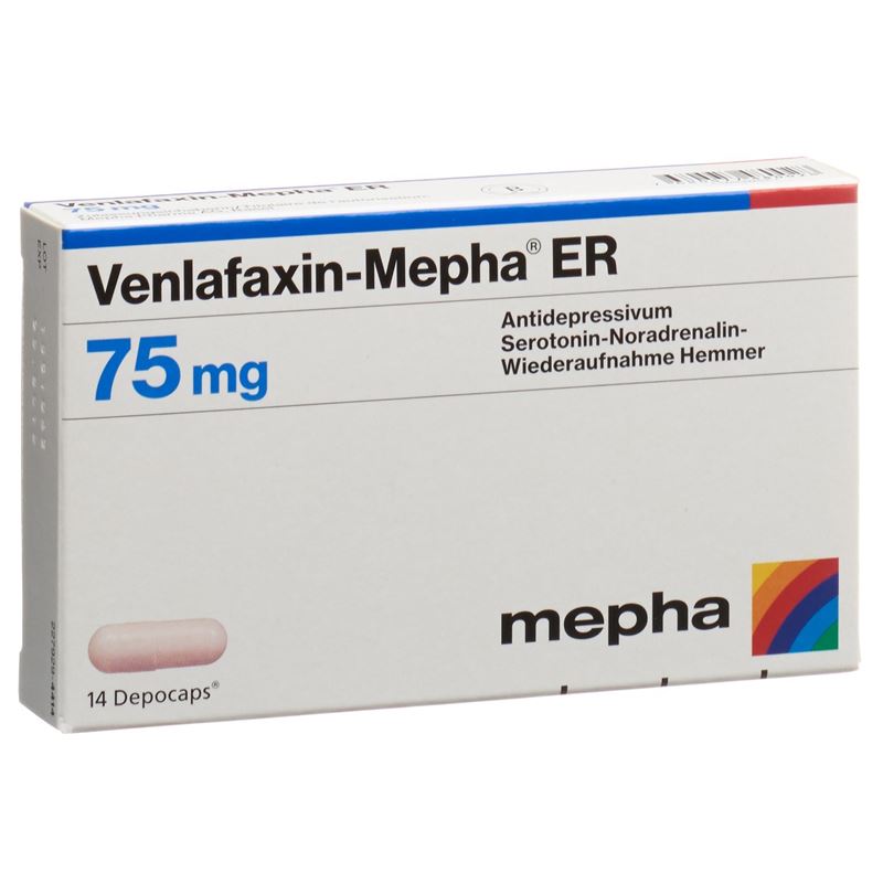 VENLAFAXIN Mepha ER Depocaps 75 mg 14 Stk