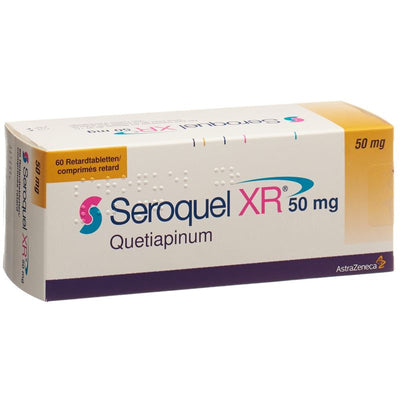 SEROQUEL XR Ret Tabl 50 mg 60 Stk