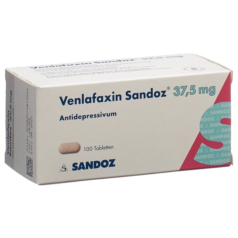 VENLAFAXIN Sandoz Tabl 37.5 mg 100 Stk