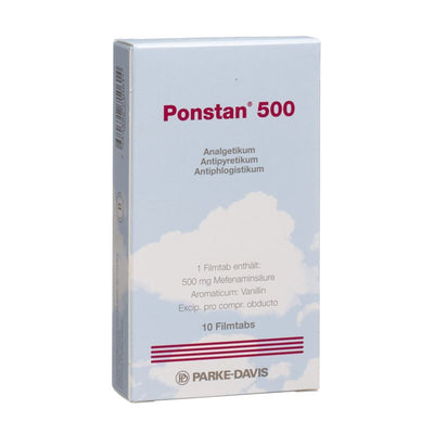 PONSTAN Filmtabl 500 mg 10 Stk