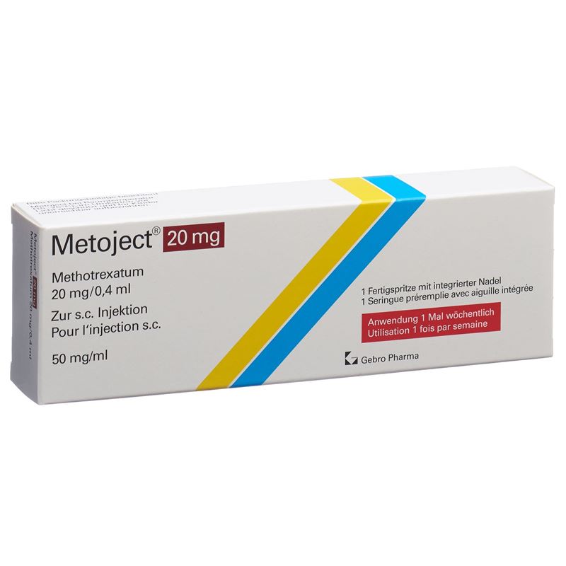 METOJECT Inj Lös 20 mg/0.4ml Fertspr 0.4 ml