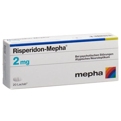 RISPERIDON Mepha Lactab 2 mg 20 Stk