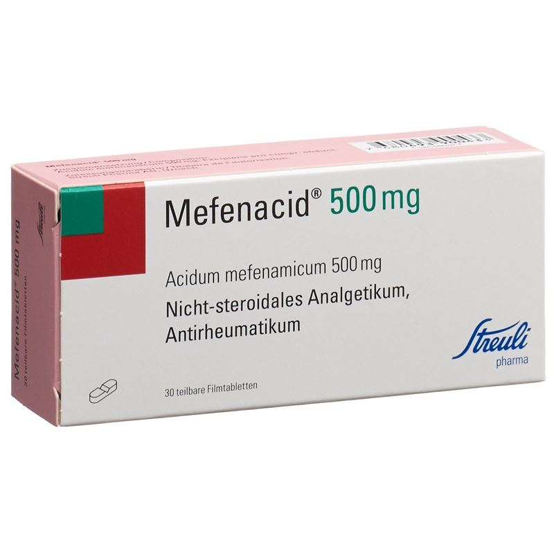 MEFENACID Filmtabl 500 mg teilbar 30 Stk